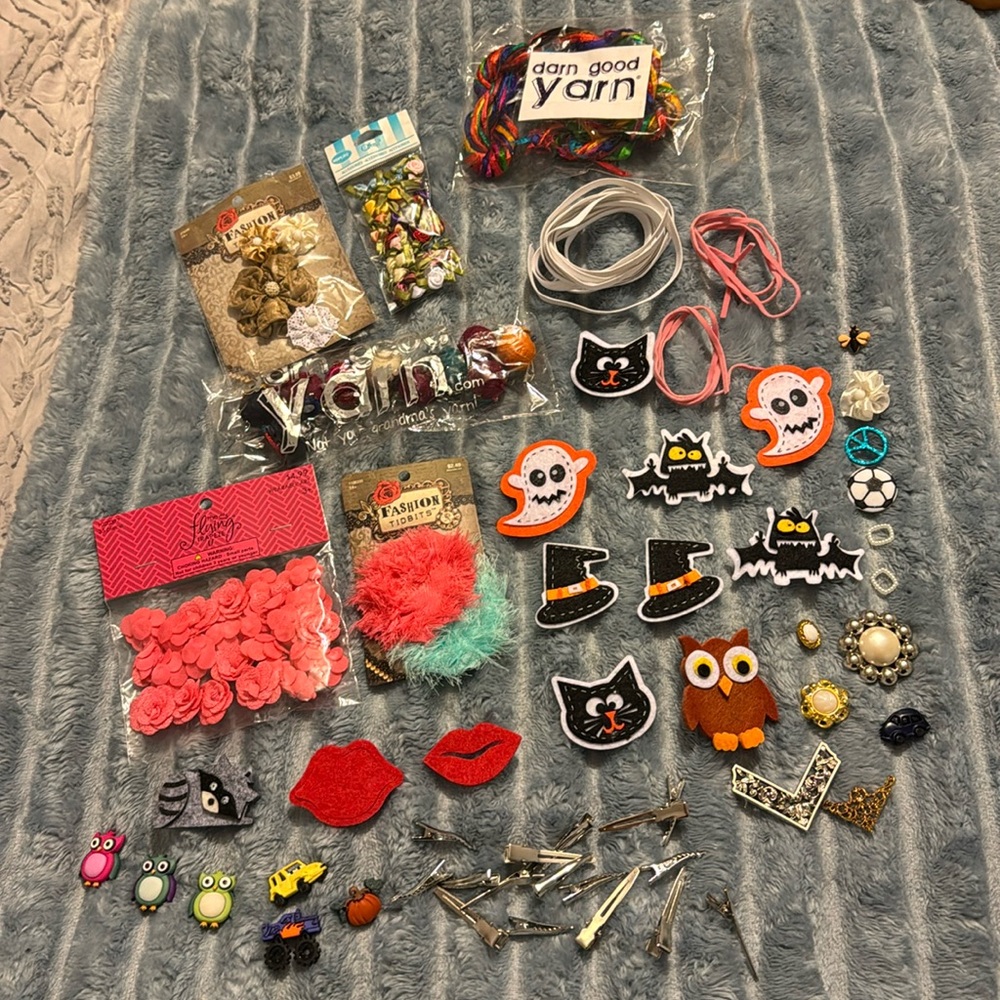 Lot of crafting items